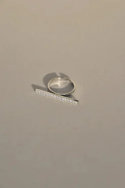 Online Anillo Barra Circons Anillos Ajustables