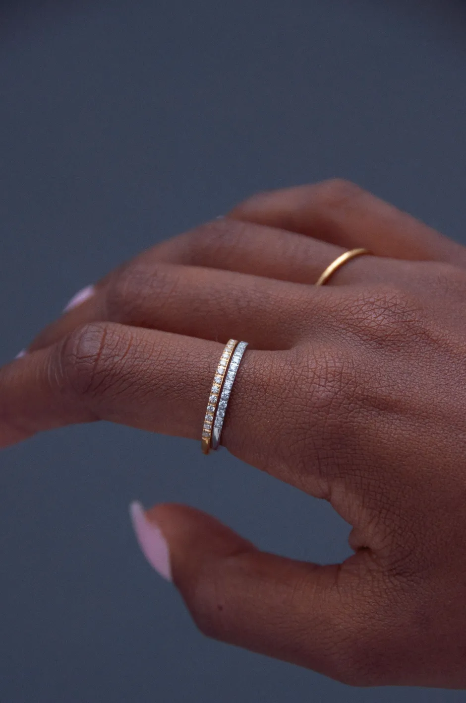 Online Anillo Circon Anillos De Meñique