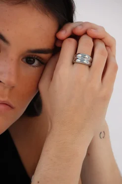 Online Anillo Doble Anillos De Meñique