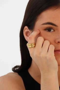 Online Anillo Doble Anillos De Meñique