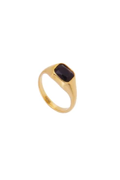 Best Anillo Rectángulo Color Anillos De Meñique