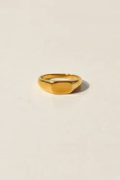 Best Anillo Rectángulo Personalizable (meñique) Anillos Personalizables | Anillos De Meñique