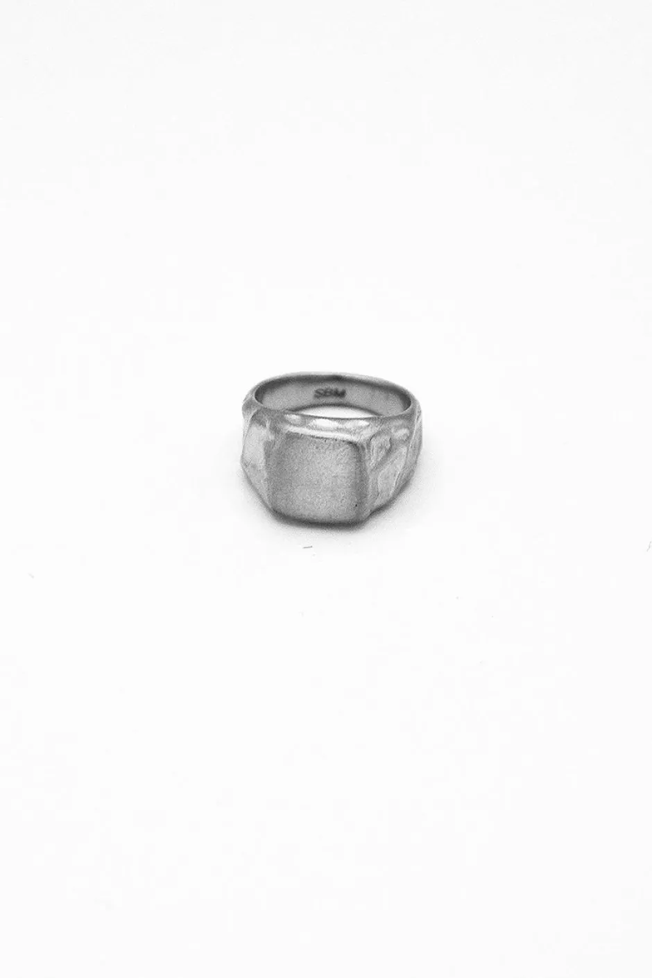 Outlet Anillo Sello Cuadrado Cera Anillos De Meñique | Anillos Personalizables