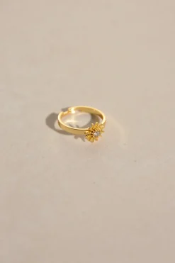 Discount Anillo Sol Circon Anillos Ajustables