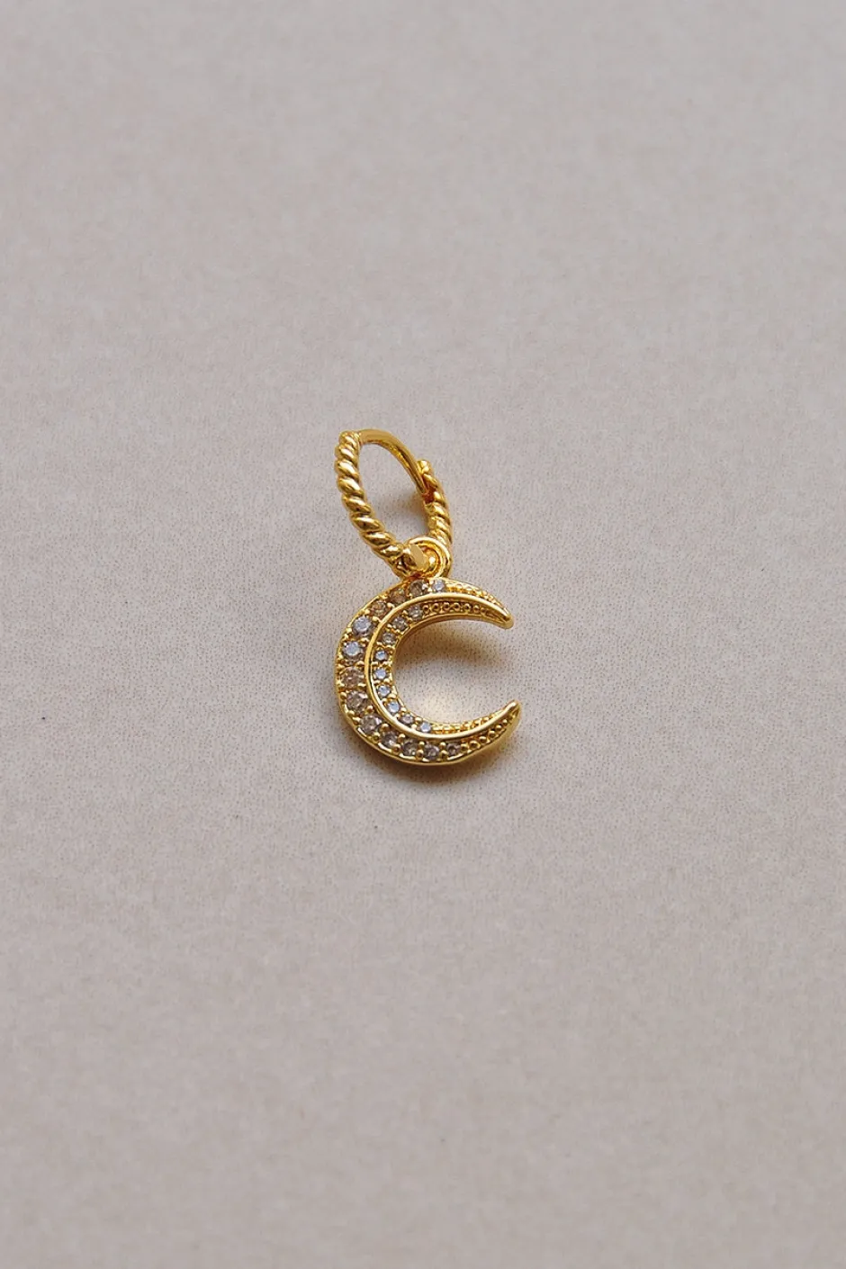 Clearance Arito Luna Circons (Unidad) Mini Pendientes Y Aritos