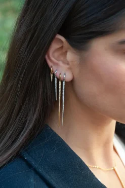Sale Arito Pincho Corto (Unidad) Mini Pendientes Y Aritos
