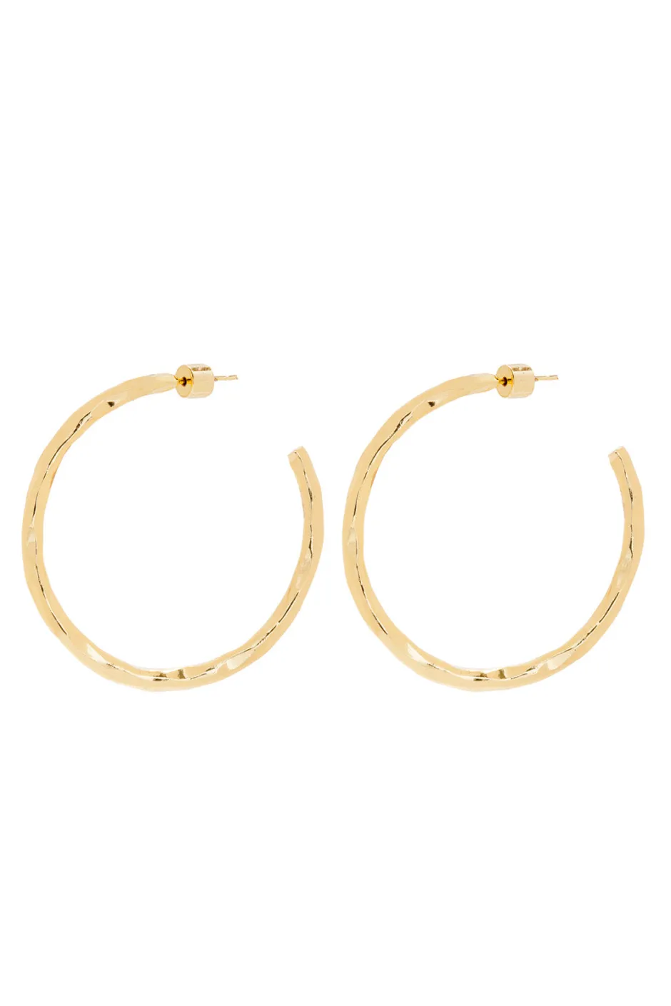 Sale Aro Irregular 3.5 cm Pendientes Y Aros Grandes