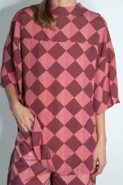 Outlet Blusa Rombos Blusas