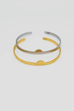 New Brazalete Semi Círculo Pulseras Personalizables