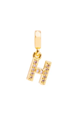 Fashion Charm H Circon Charms | Collares Con Colgante