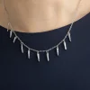 Fashion Collar 10 Pinchos Collares Con Colgante