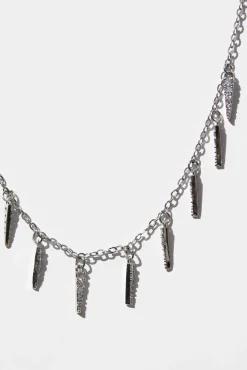 Fashion Collar 10 Pinchos Collares Con Colgante