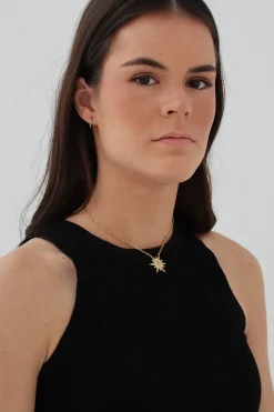 Sale Collar Estrella Blanca Collares Con Colgante