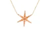 Fashion Collar Estrella Marrón Collares Con Colgante