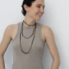 Best Collar Gatsby Negro y Marrón Collares Grandes