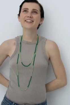 Best Collar Gatsby Verde Collares Grandes