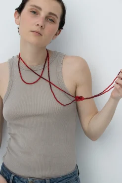 New Collar Gatsby Vino Collares Grandes