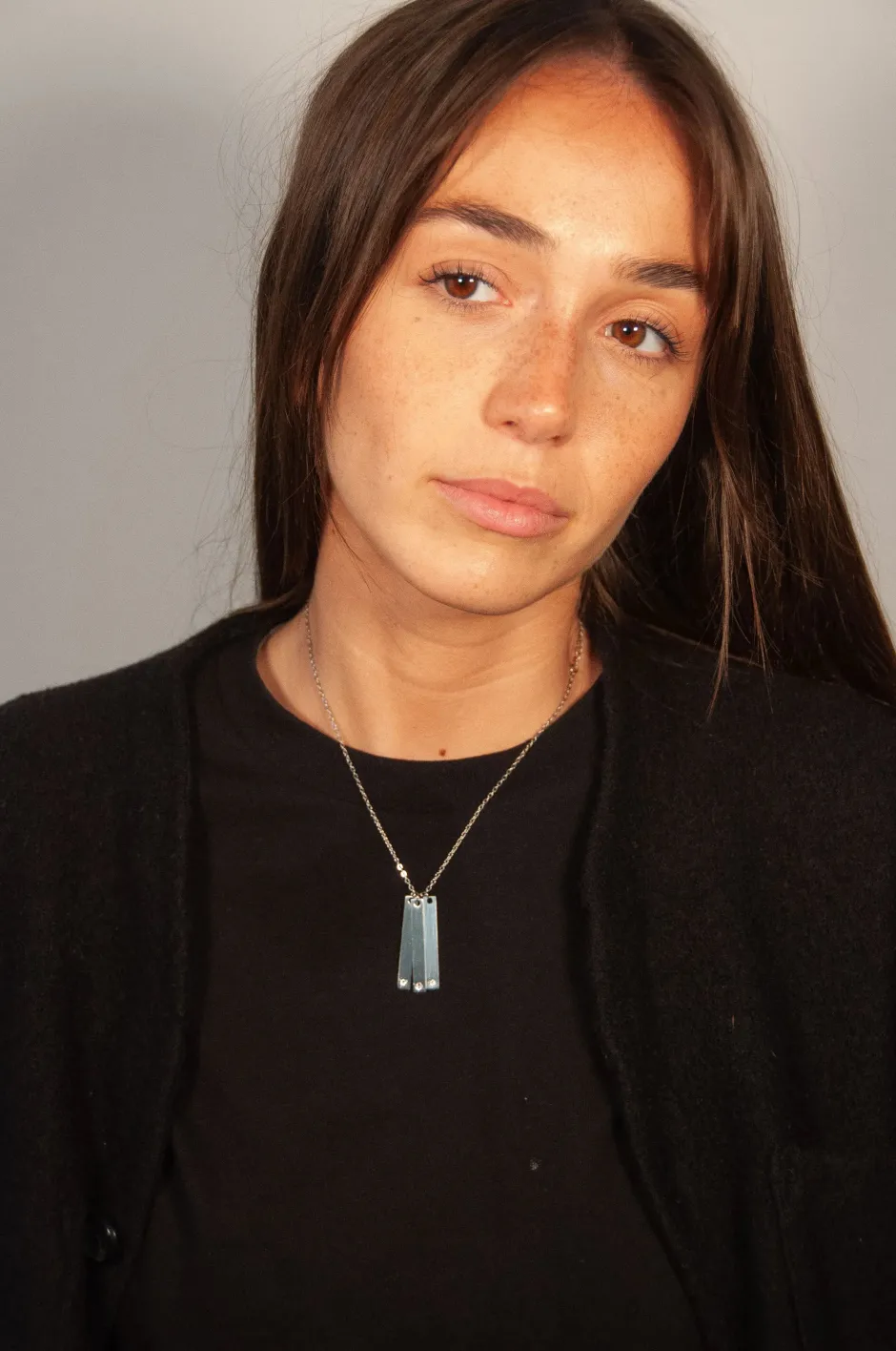 Discount Collar Long Circon Triple Collares Con Colgante | Collares Personalizables