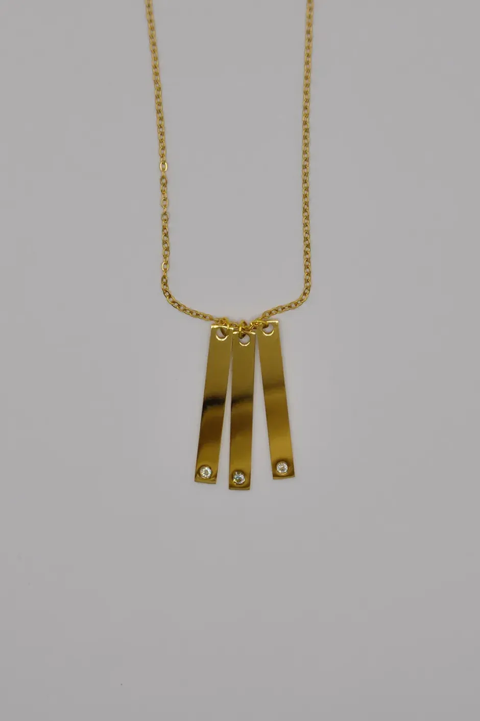 Discount Collar Long Circon Triple Collares Con Colgante | Collares Personalizables