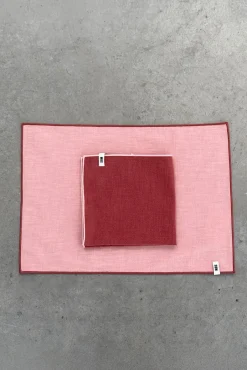 Fashion Mantel Individual Liso Rosa Individuales