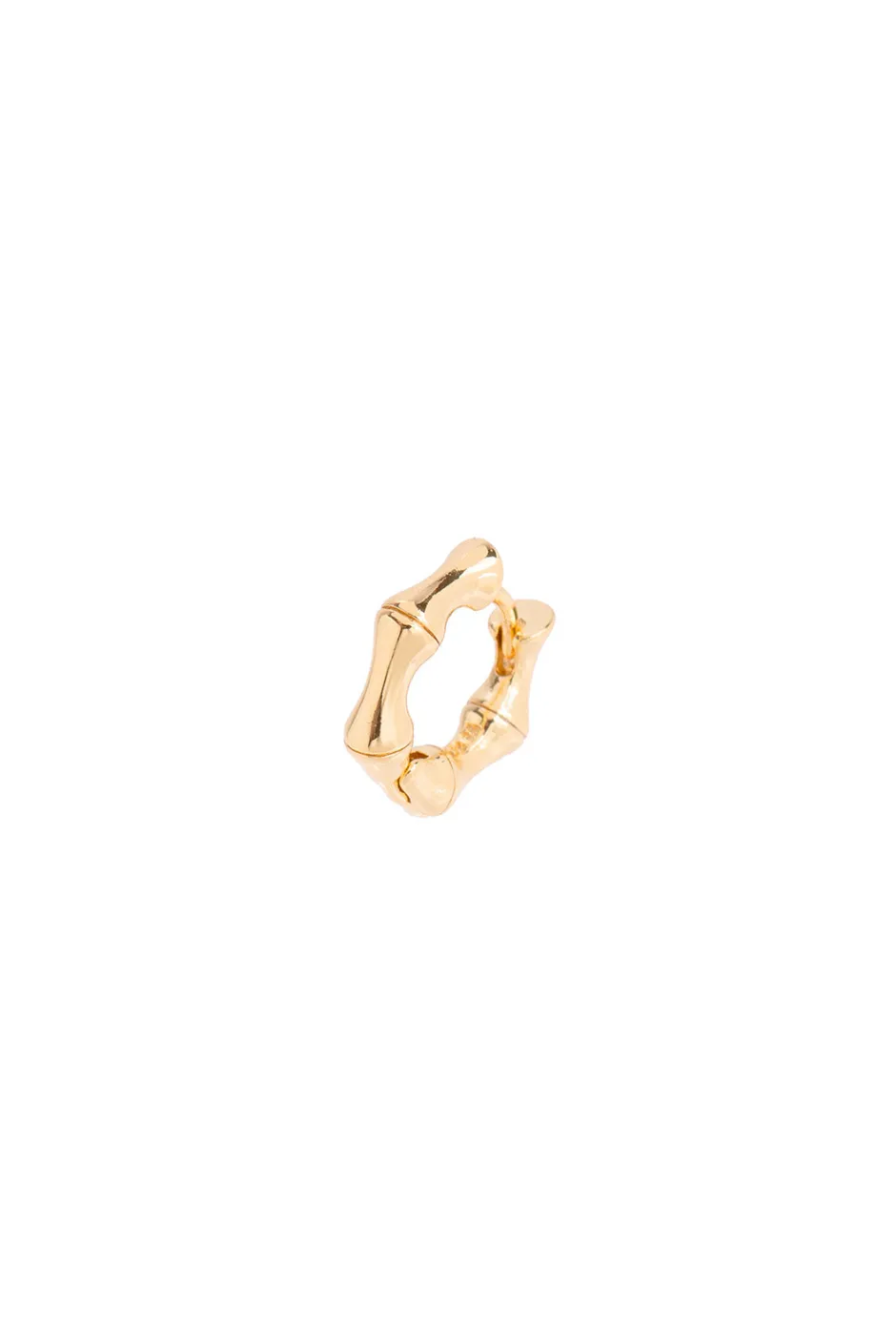 Clearance Mini Arito Bambú 7 mm Mini Pendientes Y Aritos