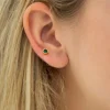 Hot Mini Pendiente Corazón Verde Mini Pendientes Y Aritos