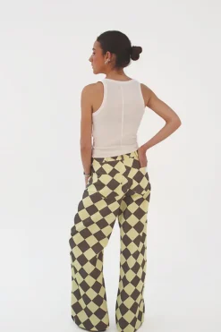 Online Pantalón Recto Butter Cocoa Pantalones