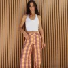 Outlet Pantalón Recto Mandarine Pantalones
