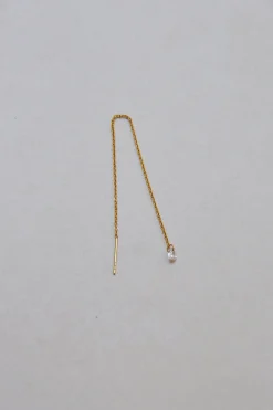 Hot Pendiente Basic Cadena Circon (Unidad) Dobles Cadena