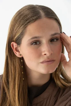 Sale Pendientes Desmontable Verdes (par) Desmontables